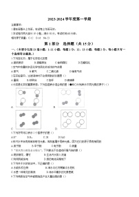 辽宁省大连市庄河市第七初级中学2023-2024学年九年级上学期期中化学试题