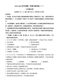 广东省江门市蓬江区省实学校2023-2024学年九年级上学期10月月考化学试题