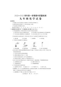 河南洛阳市宜阳县2022-2023学年九年级上学期期中质量检测化学试卷