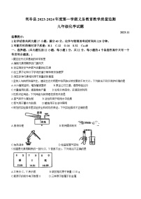 28，安徽省亳州市利辛县2023~2024学年九年级上学期期中化学试题(无答案)