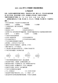 河南省鹤壁市第四中学2023-2024学年九年级上学期期中化学试题