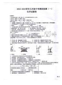 2023年安徽省芜湖市无为市部分学校中考二模化学试题