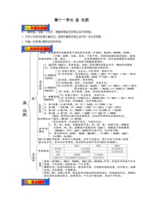 第11单元 盐 化肥-2023年中考化学一轮复习【单元巩固】精品讲义（人教版）