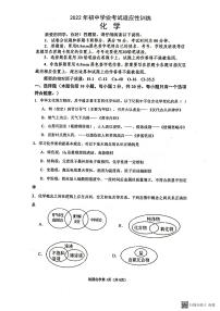 2022年山东省威海市临港区中考一模化学试题