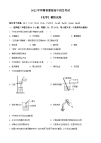 2022年河南省新乡市第十一中学中考最后一模化学试题