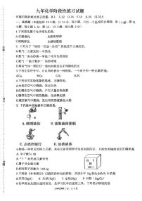 辽宁省铁岭地区2023-2024学年九年级上学期11月期中化学试题