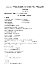 辽宁省沈阳市新民市2023-2024学年九年级上学期期中化学试题
