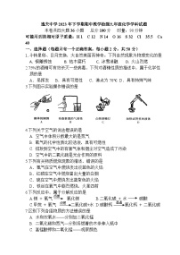 湖南省衡阳市外国语学校2023-2024学年九年级上学期期中考试化学试题