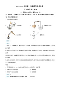 河北省沧州市南皮县桂和中学2023-2024学年九年级上学期10月月考化学试题（解析版）