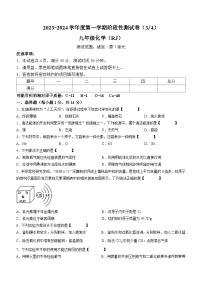 河南省驻马店市上蔡县2023-2024学年九年级上学期12月月考化学试题