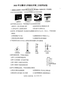 2022年安徽省九年级化学第二次联考试卷