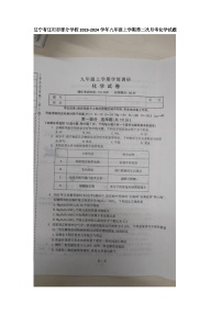 辽宁省辽阳市部分学校2023-2024学年九年级上学期第二次月考化学试题