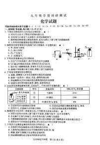 江苏省徐州市沛县2023-2024学年九年级上学期12月月考化学试题