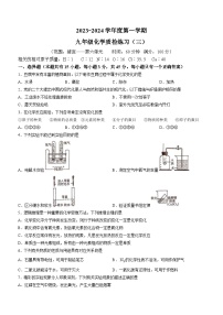 广东省湛江市廉江市良垌中学2023-2024学年九年级上学期12月月考化学试题