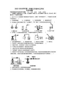 山东省德州市第九中学2023-2024学年九年级上学期12月月考化学试题