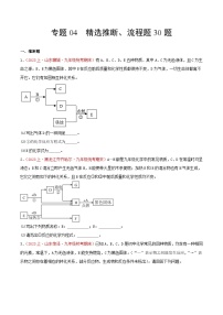 专题04  精选推断、流程题30题-【备考期末】2023-2024学年九年级化学上学期期末真题分类汇编（人教版）