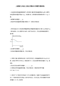 【期末复习】人教版九年级上册化学期末计算题专题训练（含解析）