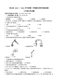 吉林省松原市乾安县2023-2024学年九年级上学期期末化学试题