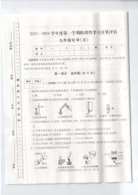 陕西省西安市西光中学2023-2024学年九年级上学期12月月考化学试题