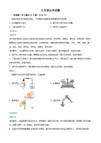 江苏省徐州市丰县欢口镇欢口初级中学2023-2024学年九年级上学期第二次月考化学试题（解析版）