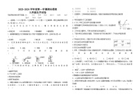 黑龙江省绥化市2023—2024学年九年级上学期期末模拟化学试题