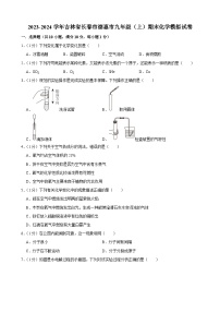 吉林省长春市德惠市2023-2024学年九年级上学期期末化学模拟试卷