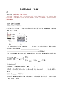 人教版九年级化学上册阶段性考试复习精选练 推断题专项训练2（原卷版+解析版）