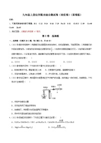 人教版九年级化学上册阶段性考试复习精选练 期末考试模拟测试卷（培优卷）（原卷版+解析版）