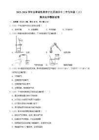 吉林省松原市宁江区油田第十二中学2023-2024学年九年级上学期期末化学模拟试卷