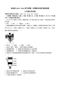 甘肃省定西市临洮县2023-2024学年九年级上学期期末检测化学试卷