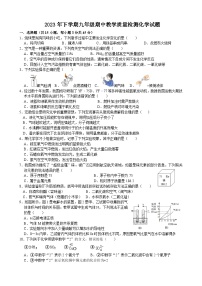 湖南省岳阳市汨罗市2023-2024学年九年级上学期期中考试化学试题