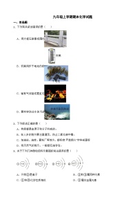 黑龙江省哈尔滨市2023年九年级上学期期末化学试题附答案