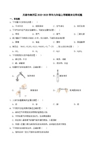 天津市南开区2023年九年级上学期期末化学试题附答案