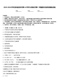 2023-2024学年吉林省吉林市第14中学九年级化学第一学期期末质量检测模拟试题含答案