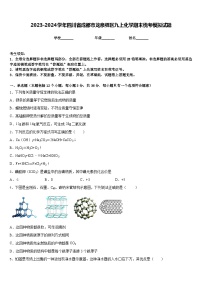 2023-2024学年四川省成都市龙泉驿区九上化学期末统考模拟试题含答案