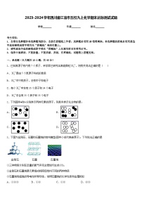 2023-2024学年四川省江油市五校九上化学期末达标测试试题含答案