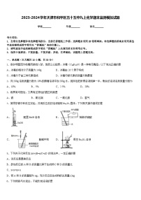 2023-2024学年天津市和平区五十五中九上化学期末监测模拟试题含答案