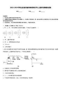 2023-2024学年山东省济南市商河县化学九上期末经典模拟试题含答案