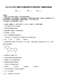 2023-2024学年广西南宁市江南区维罗中学九年级化学第一学期期末检测试题含答案