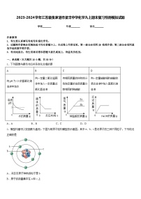 2023-2024学年江苏省张家港市梁丰中学化学九上期末复习检测模拟试题含答案