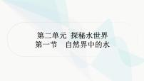 鲁教版中考化学复习第二单元探秘水世界第一节自然界中的水课件