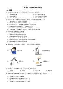 河南省三门峡市灵宝市2023年九年级上学期期末化学试题附答案