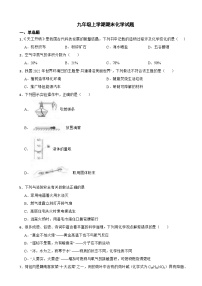 江西省赣州市南康区2023年九年级上学期期末化学试题附答案