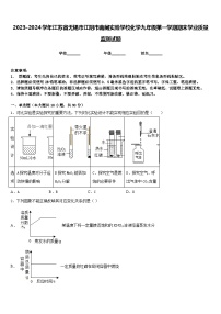 2023-2024学年江苏省无锡市江阴市南闸实验学校化学九年级第一学期期末学业质量监测试题含答案