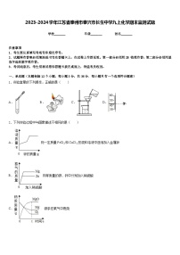 2023-2024学年江苏省泰州市泰兴市长生中学九上化学期末监测试题含答案