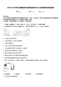 2023-2024学年江西省高安市吴有训实验学校九上化学期末综合测试试题含答案