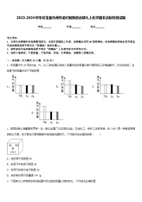 2023-2024学年河北省沧州市孟村回族自治县九上化学期末达标检测试题含答案