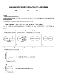 2023-2024学年河北省邢台市第十九中学化学九上期末经典试题含答案