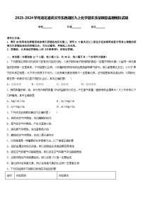 2023-2024学年湖北省武汉市东西湖区九上化学期末质量跟踪监视模拟试题含答案