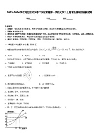 2023-2024学年湖北省武汉市江汉区常青第一学校化学九上期末质量跟踪监视试题含答案